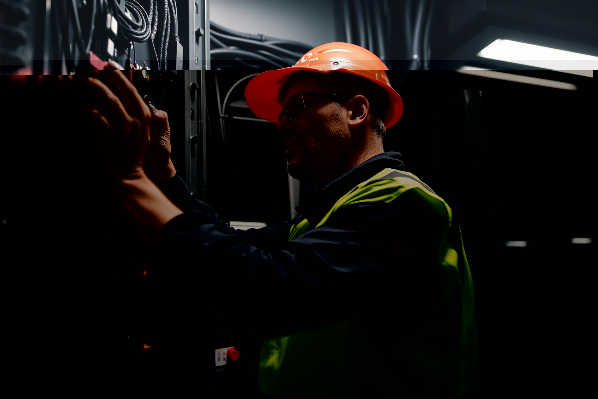 Wellington electrician at work